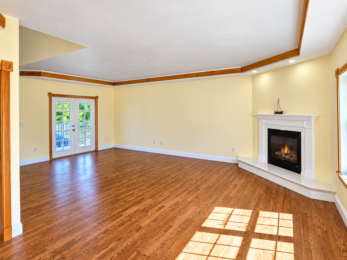 Real estate photography sample living room