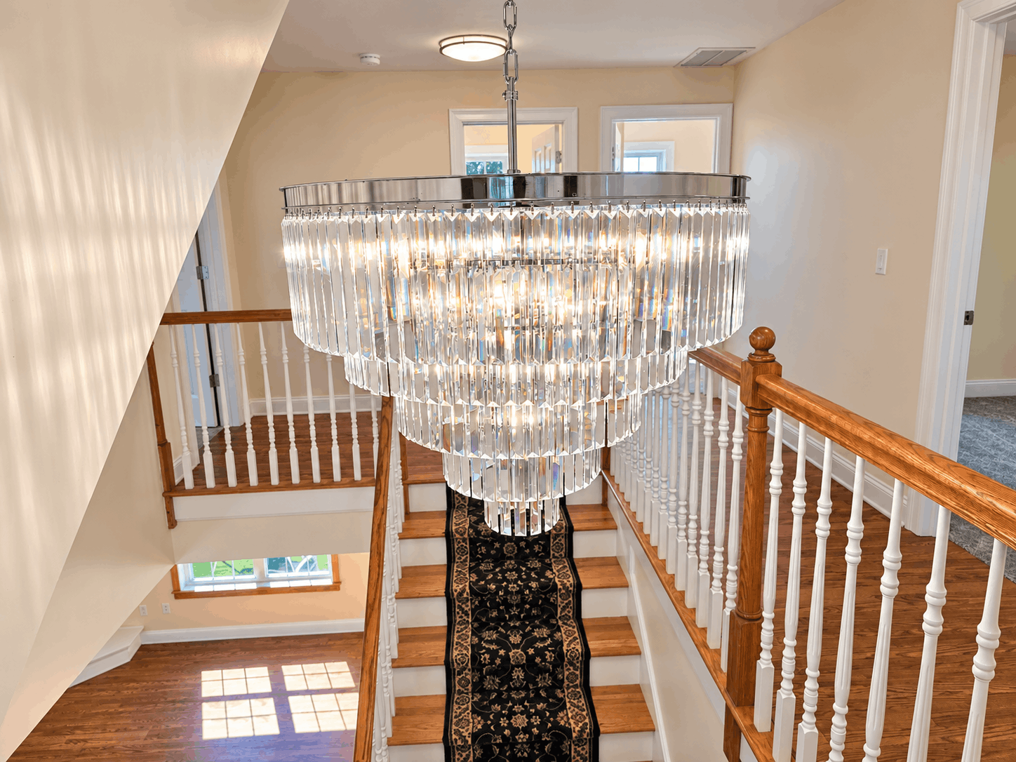Real estate photography sample Chandelier